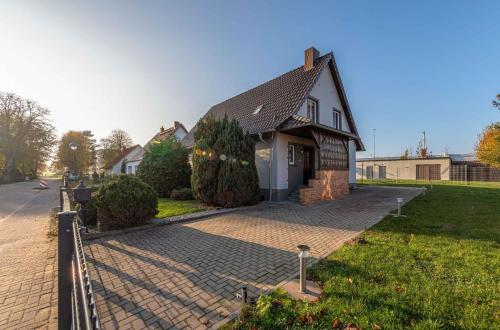 A szálláshely kívülről, Ferienhaus Casa Castagno mit Garten, Balkon und Sauna- heißt Sie herzlich willkommen! in Alt Schwerin