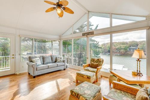 The Waterfront Gem with Dock in Osage Beach!