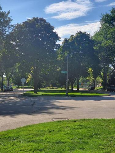On the Boulevard near UW-Milwaukee in Milwaukee, USA