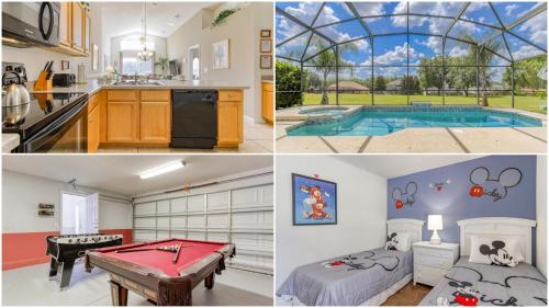 Sharing the Dream Villa - A fabulous 4 bed family pool home close to Disney in Kissimmee, USA