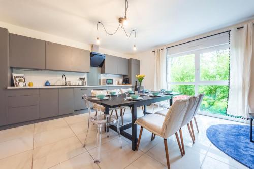 Konyha, Le Serenity - Maison proche Gare in Haguenau Városközpont