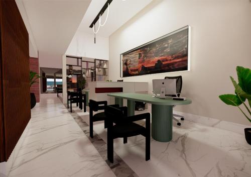 Előcsarnok, Expo Satelite 2750 Hotel & Suites in Guadalajara külváros