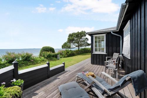 A szálláshely kívülről, Beautiful Holiday Home With Panoramic Views Over Ebeltoft Bay in Handrup Strand