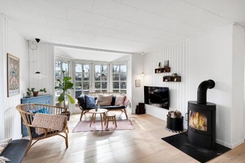 ทัศนียภาพภายนอกโรงแรม, Cozy Summer House Near Boeslum in เบอสลุม