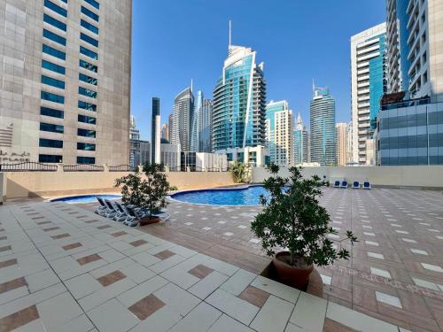 White Sage Stunning New Studio in Marina, Dubai (foto 9)