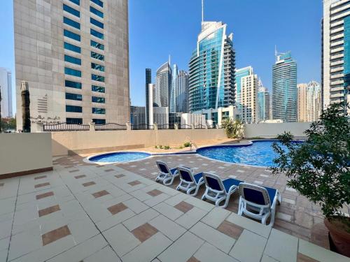 White Sage Stunning New Studio in Marina, Dubai (foto 8)
