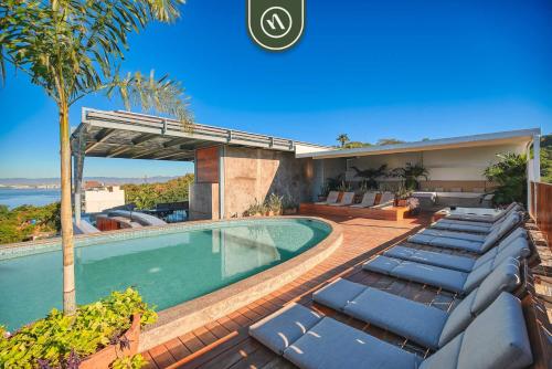 3 BR Condo - Private Terrace and Pool - Oceanview in Puerto Vallarta, Mexico
