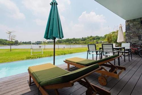FLAMIGO ĐAI LAI RESORT - Villa View Ho - 수영장