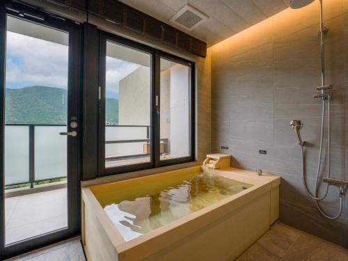 ห้องน้ำ, Rakuten STAY TERRACE Hakone Kowakudani near น้ำตกเซนโจ