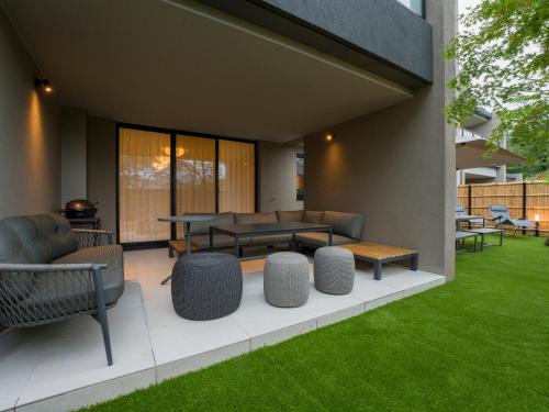 ระเบียง/ชานเรือน, Rakuten STAY TERRACE Hakone Kowakudani near น้ำตกเซนโจ
