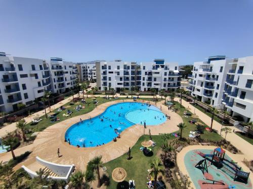 Exterior view, Costa Mar Playa 9 - Appartement Moderne avec Balcon et Vue Piscine - Proche de la Plage in Martil