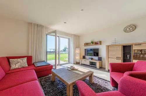 Libelle - Apartment in der Hafenresidenz mit Kamin & Hafenblick in Waren Müritz, Deutschland