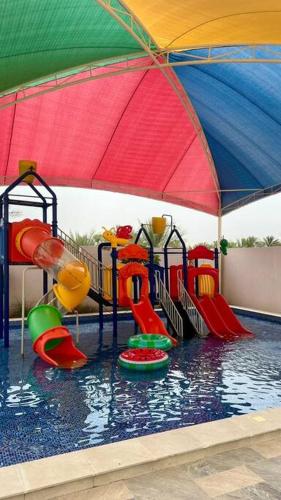 White Garden in Industrial City