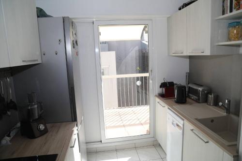 Sète - bel appartement 4 étoiles avec terrasse vue Saint Clair - plein centre - garage, Sète (foto 10)
