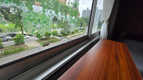 방콕 อิมแพ็ค เมืองทองธานี ห้องพักรายวัน Popular Condo T8 3성급 게스트하우스 전망