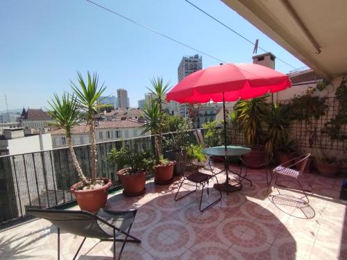 2FOR - Terrace full sky in Marseille, Marsella (foto 6)