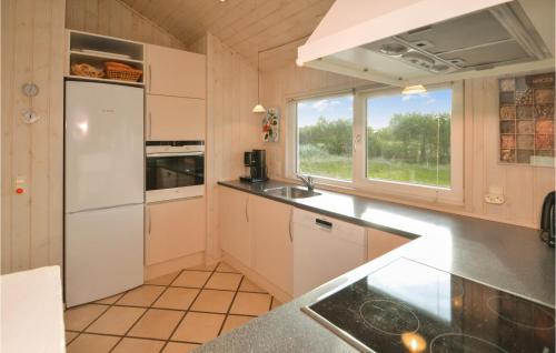keittiö, Holiday Home Skippervej in Oksby