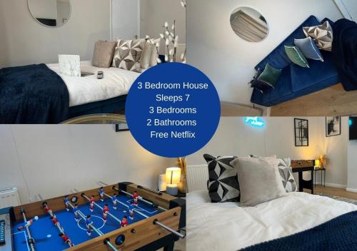 3 bedroom house Birmingham gîte à louer Saltley