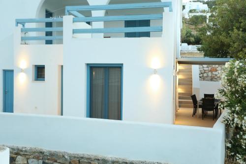 balkong/terrass, E & I Lefkes Studio Paros in Paros