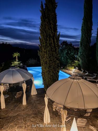 Навколишнє середовище, Ferienwohnung Fortuna del Lupo mit Pool und Aussicht in Субіано