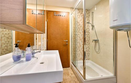 Bathroom, Lovely Home In Kupinovac in Leticani