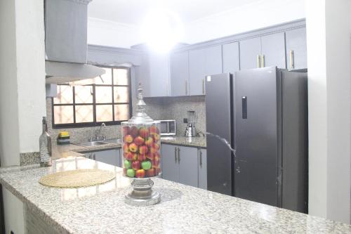 Kitchen, Mansion familiar capitulo con piscina y cerca de la playa in San Pedro De Macoris