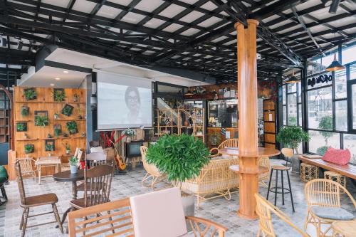 An Phu House Valley View - 레스토랑