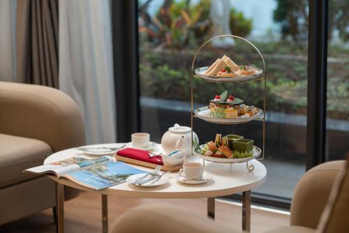 Suite, vue sur la ville, balcon, terrasse