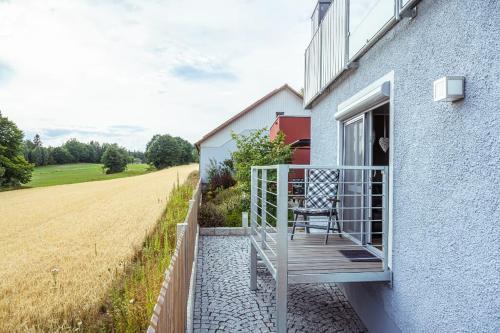 Balkons/terase, Ferienwohnung Tretter Natur Pur in Erbendorf