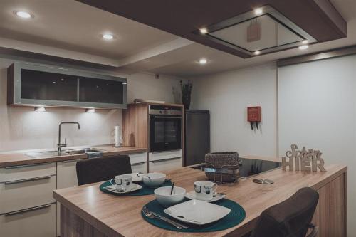 virtuve, Ferienwohnung Tretter Natur Pur in Erbendorf