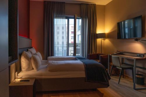 Qube Hotel Bahnstadt in Heidelberg, Deutschland