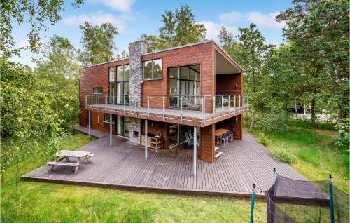  Schönes Haus Mit 3 Schlafzimmern In in 8500 Grenå