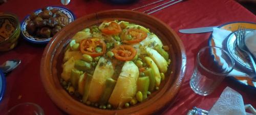 Ételek és italok, Auberge Atlas Toubkal in Aroumd