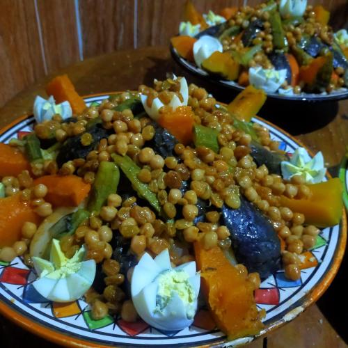 Ételek és italok, Auberge Atlas Toubkal in Aroumd