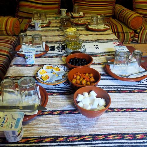 Ételek és italok, Auberge Atlas Toubkal in Aroumd