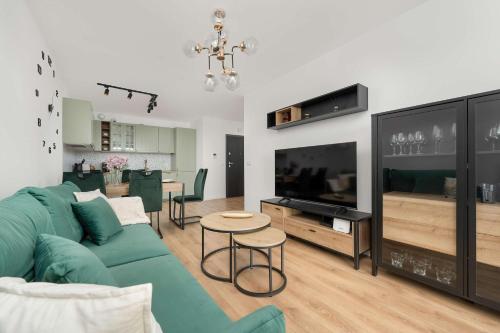 Stylowy Apartament z Widokiem Browary Wrocławskie by Renters Prestige, Breslau (Foto 7)