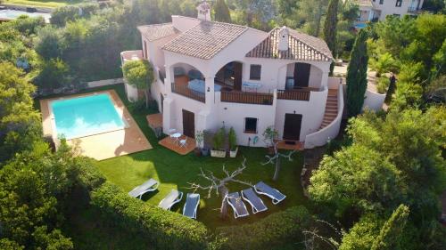 Villa U Castellu vue mer imprenable gîte à louer Portigliolo