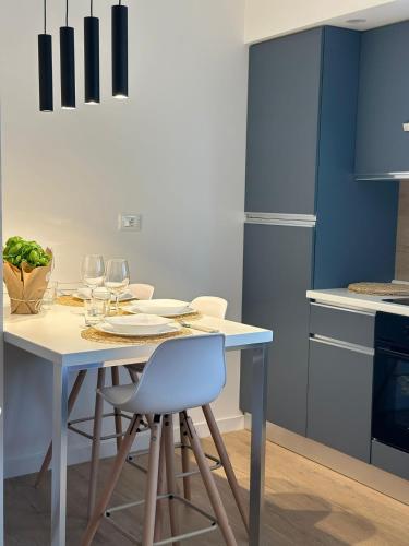 Konyha, Luxury Apartment Collection Sea Suite Jacuzzi in Passoscuro