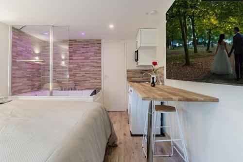 Love Room avec Jacuzzi, Le Saccard in Вільнев-ле-Руа