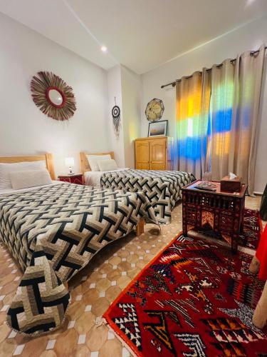 Art riad au bord de la mer 2 Room Type - Twin Room