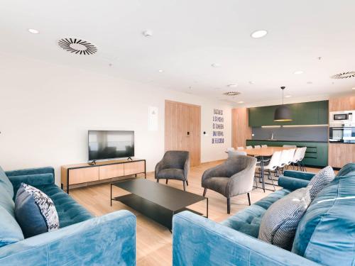 Közös társalgó / TV, Livensa Living Studios Madrid Alcobendas - SK in Alcobendas