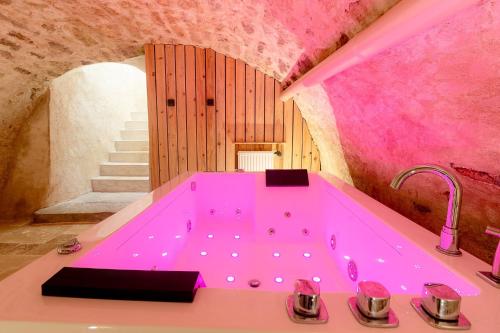 Pezsgőfürdő, Maison avec spa proche Giverny in Vetheuil (Ile-de-France)