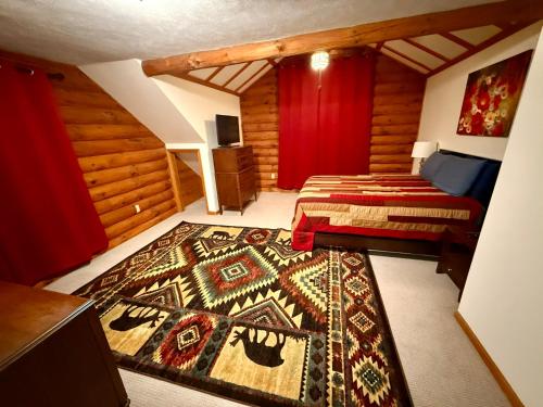 Serene Log Cabin Forest Retreat in LaPorte, USA