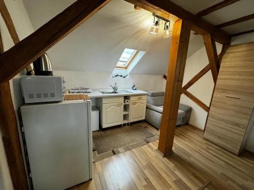 مطبخ, Apartment 5 Studio in Gera