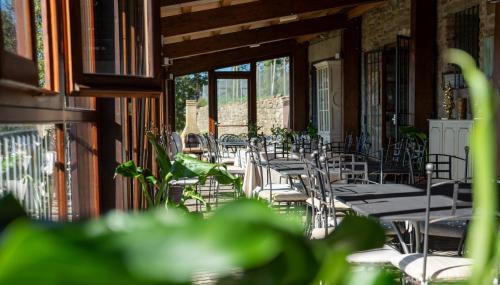 Étterem, Agriturismo Badia Ficarolo in Palazzo del Pero