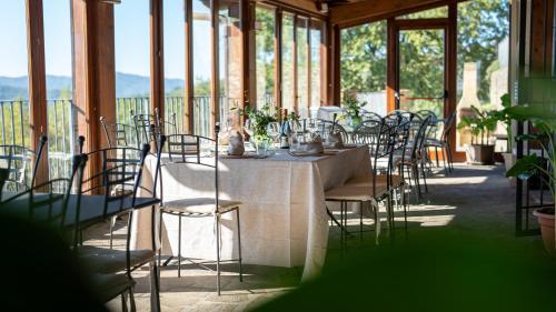Étterem, Agriturismo Badia Ficarolo in Palazzo del Pero