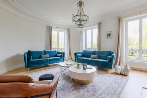 Luxurious apartment - 4BR-10P- Ternes-Pereire, Parigi