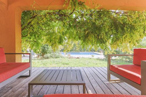 Balcony/terrace, Villa Cabasse in Les Adrets-de-l'Esterel