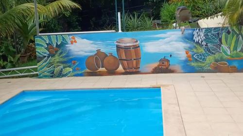 Appartement familial avec piscine à Rivière-Pilote, 92 m²