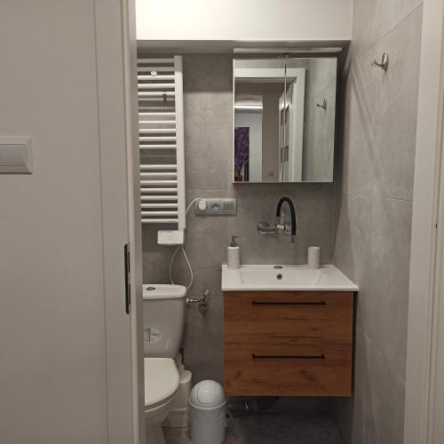 Ванна кімната, Legionowo Przytulny Apartament z Tarasem by Noclegi Renters in Леґьоново